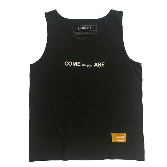 Come As You Are Tank Top - Black